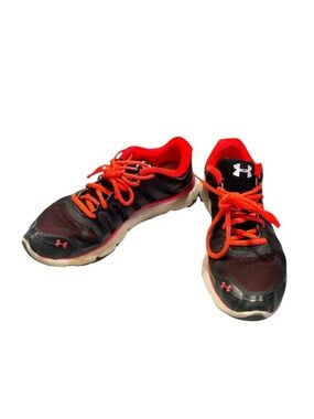 Under Armour Micro G Pink and Black Women’s Athletic Running Shoes, Size 9